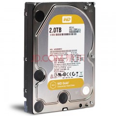 西部数据(WD)金盘 2TB SATA6Gb/s 7200转128M 企业硬盘(WD2005VBYZ)